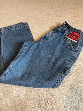 Levi's Men's Relaxed Carpenter Jeans - Light Blue Denim - size 30x30
